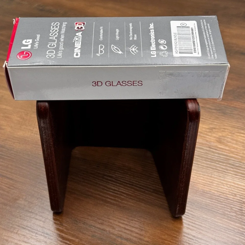 ⁠LG Cinema 3D Glasses AG-F310 2 Pack New In Box Passive 3D TV Glasses⁠